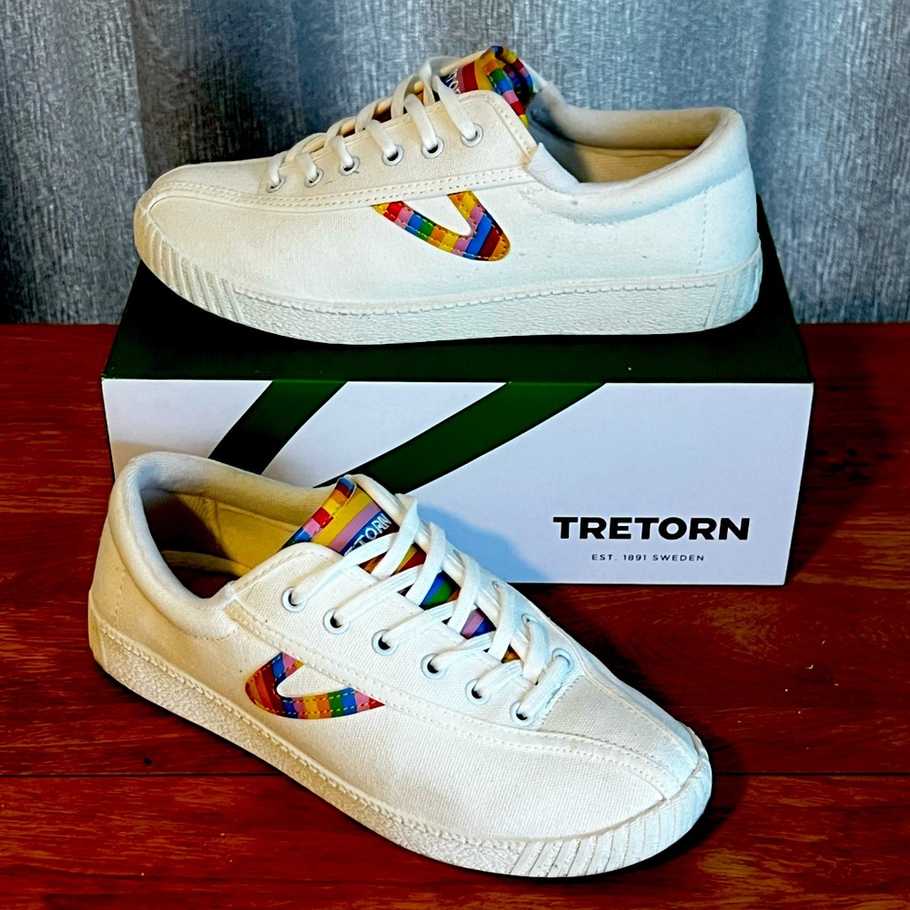 Fun Tretorn Sneakers- perfect for Summer and Pride month!